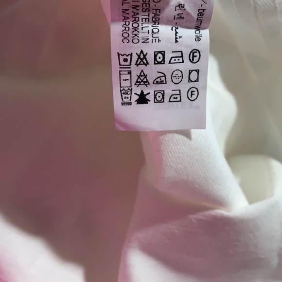 🌹NWT. Zara Cream Mini Shirt Dress. Size S - Picture 9 of 9